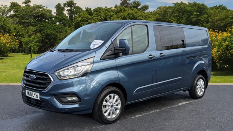 Ford Transit Custom 300 L2 Diesel Fwd 2.0 EcoBlue 130ps Low Roof D/Cab Limited Van
